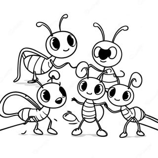 Insecte Pagini de colorat