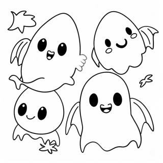 Pagini De Colorat Cu Fantome Si Lilieci Fermecatori 108723-45603