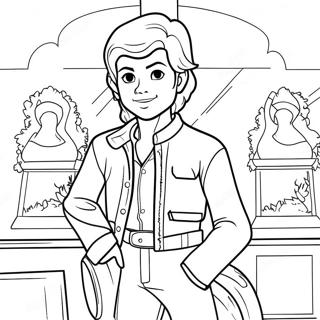 Pagini De Colorat Cu Mal La Auradon Prep 109110 45968