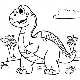 Arlo Dinozaurul Desene De Colorat 109648-46377