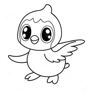 Piplup Desene De Colorat