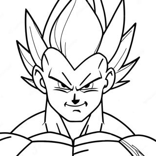 Vegeta Super Saiyan Pagina De Colorat 110007-46657