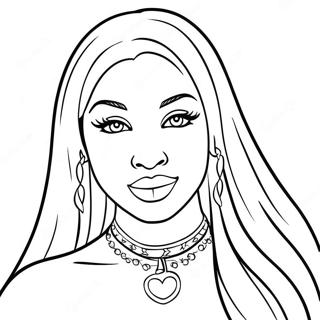 Nicki Minaj Desene De Colorat