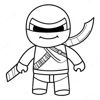 Ninja Roblox Desene De Colorat