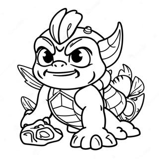 Skylanders Desene De Colorat