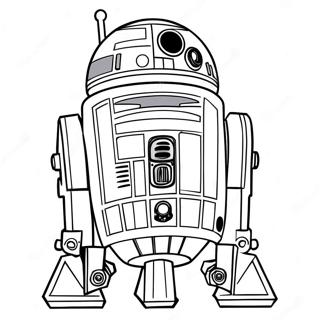 Droid Star Wars Desene De Colorat