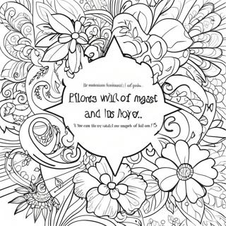 Pagina De Colorat Versuri Colorate Din Psalmi 112119-48336