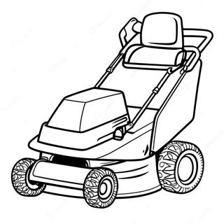 Pagini De Colorat Cu Masini De Tuns Iarba Din Desene Animate 112603-48716