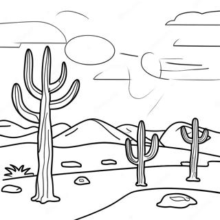 Deșert Simplu Pagini de colorat