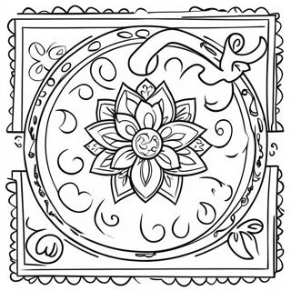 Pagini De Colorat Cu Carduri Colorate De Loteria 113269-49341