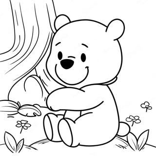 Classic Winnie The Pooh Desene De Colorat