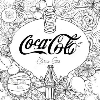 Coca Cola Desene De Colorat