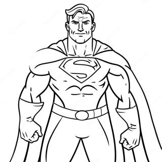 Desen De Colorat Cu Tata Supererou 114349-50182