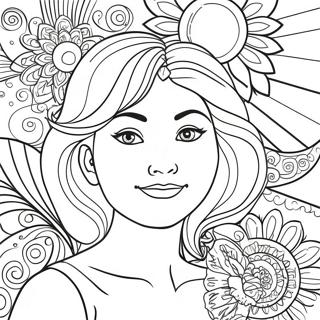 Pagina De Colorat Cu Femei Inspirationale 114402-50229