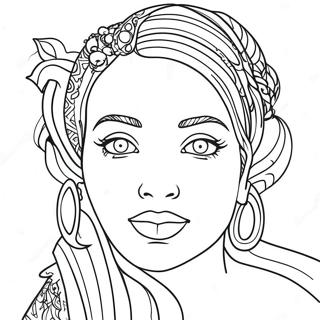 Pagina De Colorat Cu Femei Diverse 114403 50234