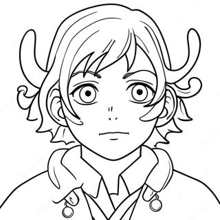 Pagina De Colorat Cu Yuno Cu Magie 114788-50527