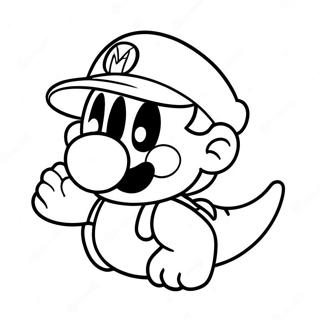 Super Mario Odyssey Cappy Desene De Colorat