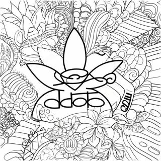 Pagina De Colorat Cu Logo Ul Adidas 115044-50719