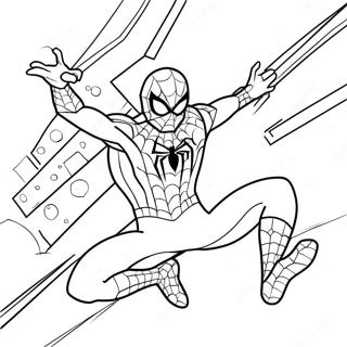 Spiderman Valentine Desene De Colorat