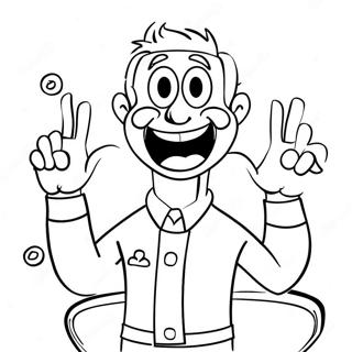 Pagina De Colorat Farsa Amuzanta De Ziua Pacalelilor 115355-50963