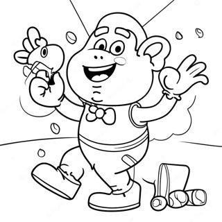 Pagina De Colorat Jucausa De Ziua Pacalelilor 115358-50975