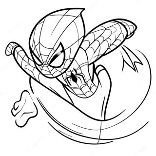 Spiderman Sonic Desene De Colorat