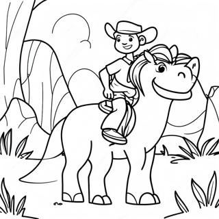 Pagina De Colorat Aventura Din Inaintare 115667-51216