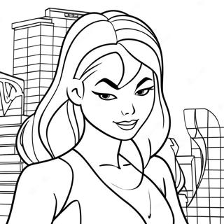 Pagina De Colorat Gwen Stacy 116978-52384
