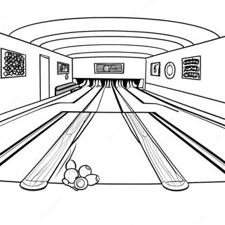 Bowling Desene De Colorat