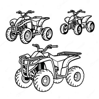 Atv Desene De Colorat