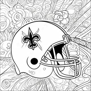 New Orleans Saints Desene De Colorat