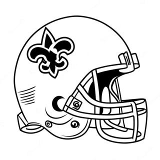 Pagini De Colorat Cu Logo Ul New Orleans Saints 119012-54067