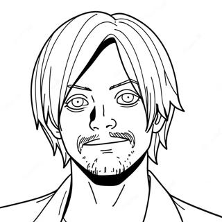 Sanji Desene De Colorat