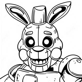 Pagini De Colorat Cu Springtrap Fnaf 119834-54706