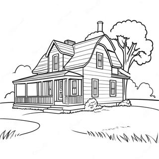 Ferma Fermecatoare Din Alabama De Colorat 120072-54901