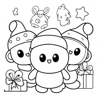 Pisici Dragute Intre Noi Pe O Pagina De Colorat 120504 55235