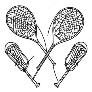 Lacrosse Desene De Colorat