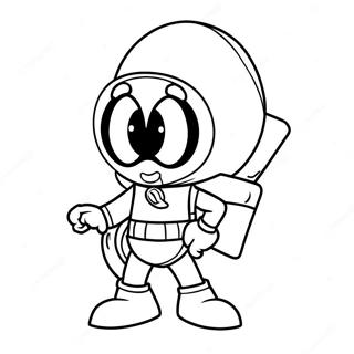 Marvin Martianul Desene De Colorat