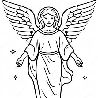 Pagini De Colorat Cu Revelatie Angelica 121555 56219