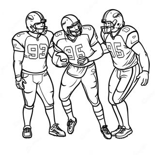 Denver Broncos Pagini de colorat