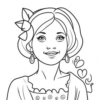 Pagina De Colorat Cu Cea Mai Dulce Matusa 122324 56878