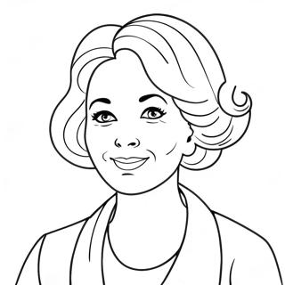 Pagina De Colorat Cu Cea Mai Dulce Matusa 122324 56880