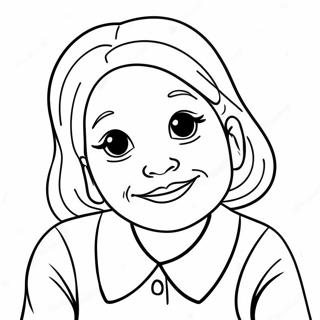 Pagina De Colorat Cu Cea Mai Iubitoare Matusa 122326 56885