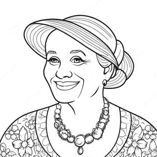 Cea Mai Bună Mătușă Ever Pagini de colorat