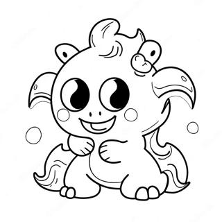 Pagini De Colorat Cu Monstrustri Draguti 122504-57024