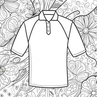 Pagini De Colorat Cu Design Colorat De Tricou 122890-57313