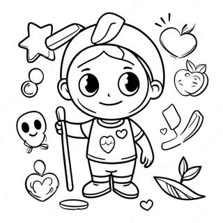 Poster De Colorat Pentru Constientizarea Sanatatii Copiilor 122970-57387