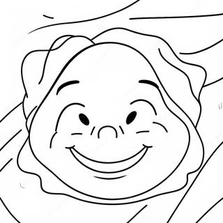 Expresii Fericite Ale Fetei Desen De Colorat 123482 57780