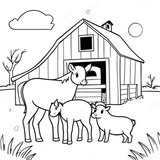 Ferma Pagini de colorat