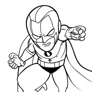 Pagini De Colorat Cu Argint Super In Actiune 124072 58237